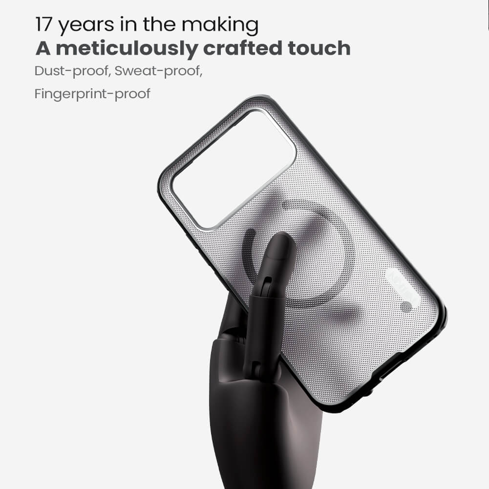 Чехол-крышка NILLKIN для Xiaomi Redmi K90 Pro Max (серия Frosted shield Pro Magnetic case Clear)